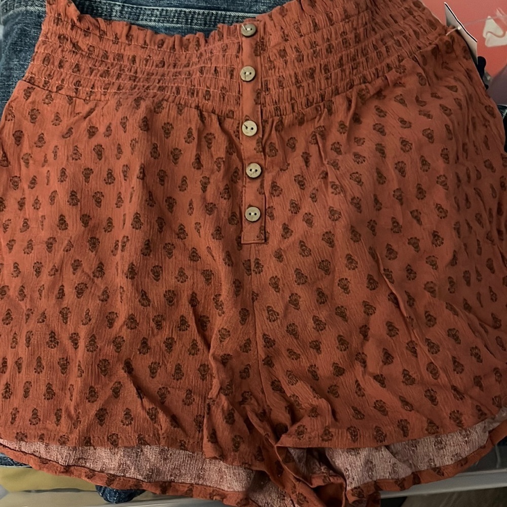 Free, High Rise Junior Size Small Summer Shorts, New with tags